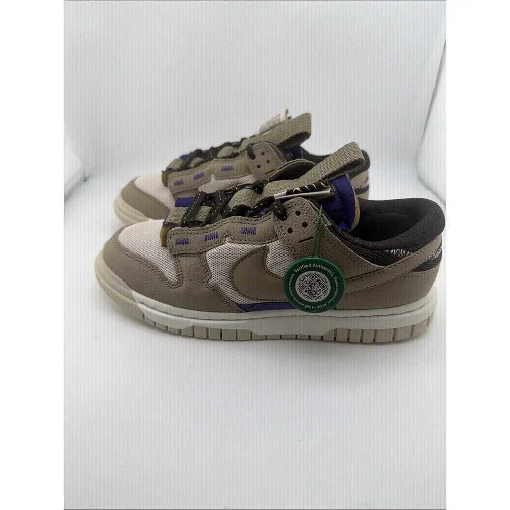 Size 8.5 Women | 7 Youth  - Nike Air Dunk Jumbo Light Orewood Field Purple